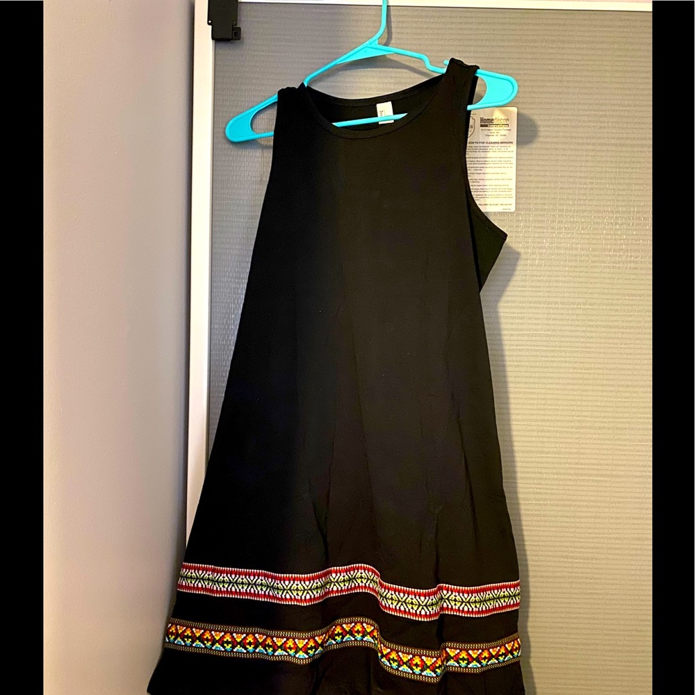 Black summer dress or cover up